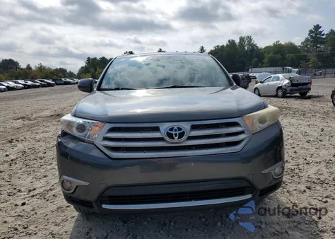 2012 Toyota Highlander Base z USA, uszkodzony, nr VIN 5TDBK3EH6CS109017